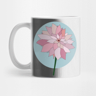 Pink Dahlia Mug